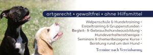 Leistungen der Hundeschule Franklin & DOGS aus Essen.